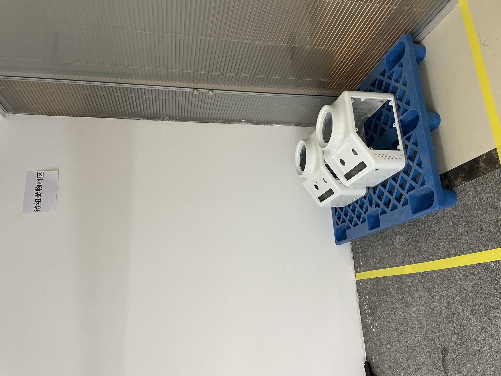 RoboticsBaby factory floor — robot assembly and testing