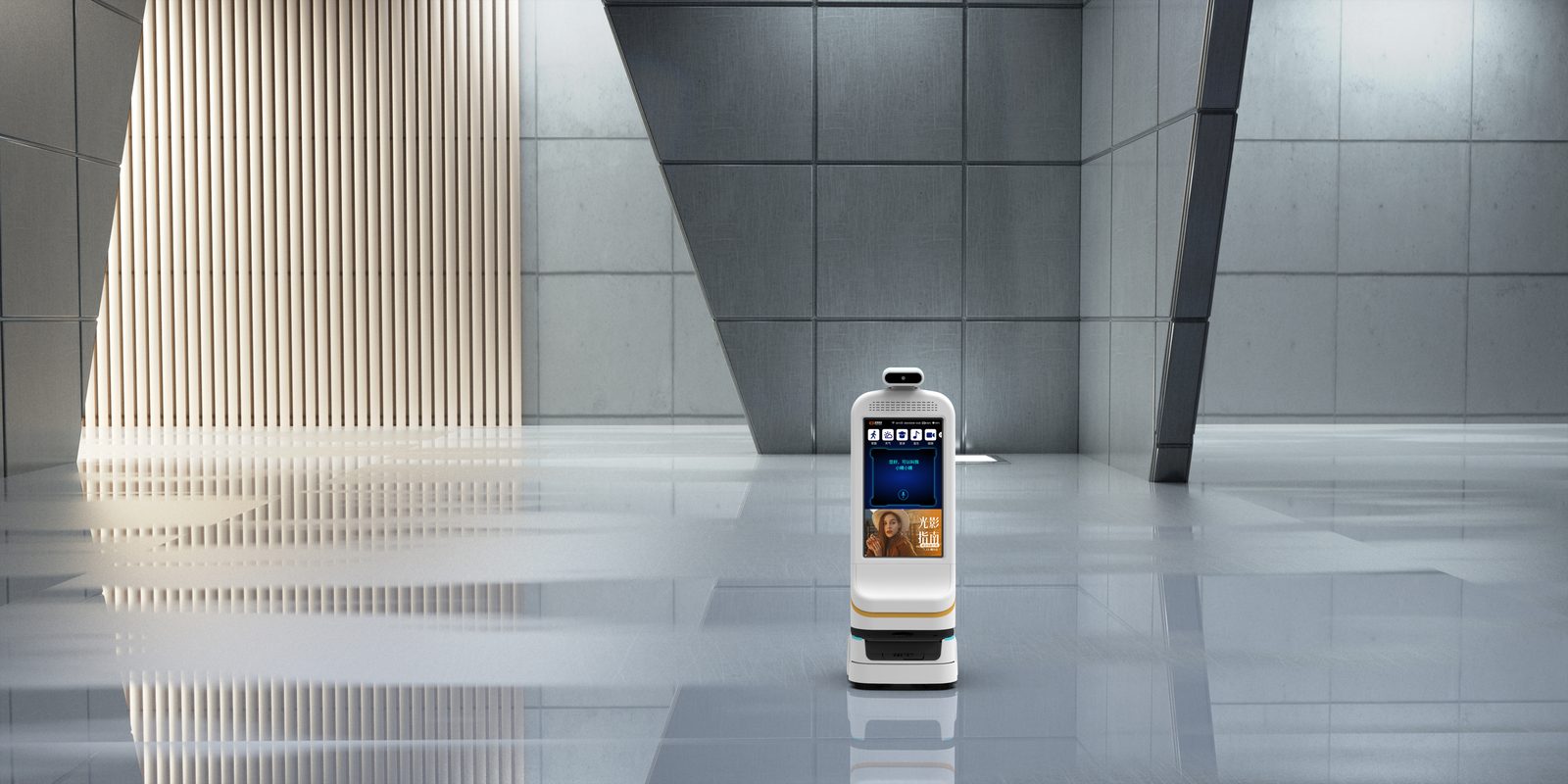 Xiaoqing FW-24M service robot for senior care
